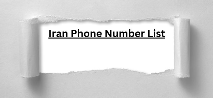 Iran Phone Number List​
