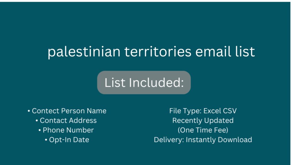 palestinian territories email list_