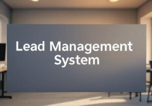 simple lead management system